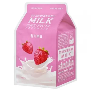 A'PIEU - STRAWBERRY MILK ONE-PACK MASK