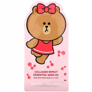 MEDIHEAL – LINE FRIENDS COLLAGEN IMPACT ESSENTIAL MASK