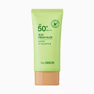 THE SAEM - JEJU FRESH ALOE SUN GEL  SPF50+ PA++++ - 50g